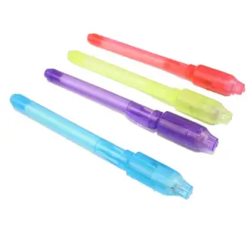 Невидимая ручка с ультрафиолетовым излучением Принадлежности для вечеринки в честь Хэллоуина для детей и взрослых, пишущий челнок