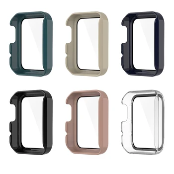 Для Xiaomi Mi Watch Lite /Redmi Watch Защитный чехол для экрана часов из закаленной пленки Защитная оболочка смарт-часов