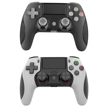 Для игрового контроллера PS4 Bluetooth, Поддерживает серию консолей PS4, Имеет вибрацию с двумя двигателями и шестиосевое зондирование