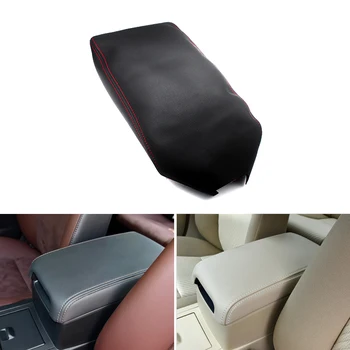Автомобильный стайлинг из микрофибры, Центральный подлокотник, Защитная накладка для Toyota Camry 2012 2013 2014 2015 2016 2017