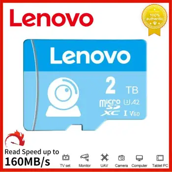 Карта памяти Lenovo Micro TF SD Card 1 ТБ Micro TF U1 V10 A2 2 ТБ 100 МБ / С Класс скорости чтения 10 Флэш-карт 512 ГБ SD
