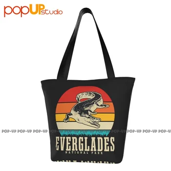 Национальный парк Эверглейдс, США, Крокодил, Флорида, милые сумочки, сумка-тоут, сумка для покупок, сумка через плечо