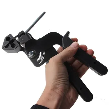 Плоскогубцы для кабельных стяжек B50, самоблокирующиеся ножницы из нержавеющей стали, Высокоавтоматизированный ручной инструмент для крепления ремней, щипцы для кабельных стяжек