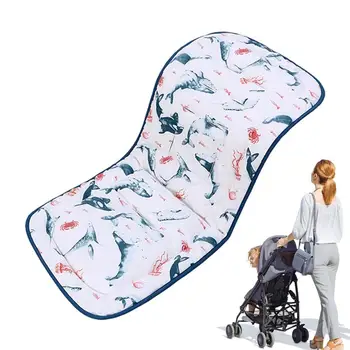 Вкладыши для детских колясок, вкладыш для детской коляски, накладка для сиденья, Реверсивная Дышащая подушка для детских автокресел для автомобильных сидений