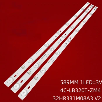 Светодиодная лента подсветки Для TOT-32-3X8-3030C-8S1P 4C-LB320T-YHF ZM4 HQ9 HQ8 32HR331M08A3 TCL B32A380 L32F1600B LE32M20