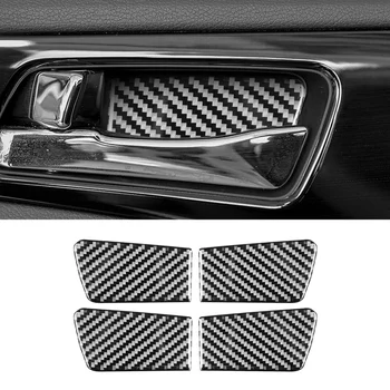 Наклейка для отделки внутренней двери автомобиля из углеродного волокна для Hyundai Sonata 8Th 2011-2014 Аксессуары