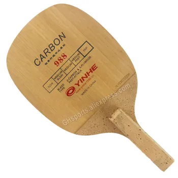 Оригинальное карбоновое лезвие для настольного тенниса YINHE 988 Fast Attack, японская ракетка для настольного тенниса с ручкой Penhold JS, лопатка для биты для пинг-понга