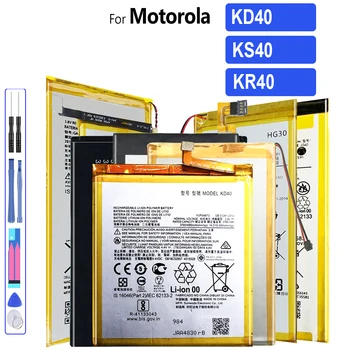 KD40 KR40 KS40 KR 40 KS 40 3000 мАч-4000 мАч Для Motorola Moto KD 40 G8 PLUS G8PLUS One Action XT2013 Аккумулятор Мобильного Телефона