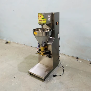 Коммерческая Электрическая автоматическая машина для формования фрикаделек PBOBP для производства рыбных шариков, рисово-мясных клецек