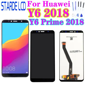 Новый для Huawei Y6 2018 ЖК-дисплей С Сенсорным экраном ATU L11 L21 L22 LX1 LX3 L31 L42 Для Huawei Y6 Prime 2018 ЖК-экран