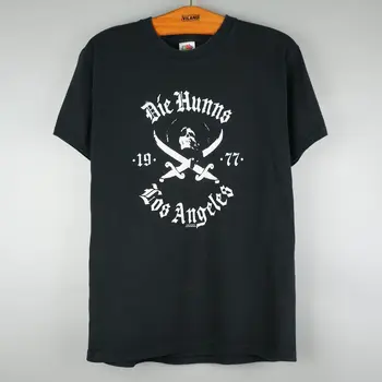 Винтажная футболка 2004 года Die Hunns в стиле панк-рок с длинными рукавами