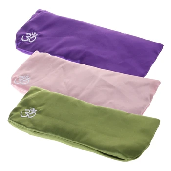 Шелковая маска для релаксации с лавандой из семян кассии, шелковая подушка для йоги B36F