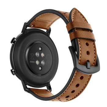 20мм 22мм кожаный ремешок для HUAWEI WATCH GT4 46мм Watch 4/3 Pro Smartwatch ремешок для huawei watch GT Runner Высококачественная Воловья кожа