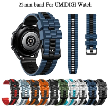 Ремешок для часов UMIDIGI Urun 3S 2S спортивный ремешок для UMIDIGI Uwatch 2/S силиконовый браслет SmartWatch correa Сменный браслет