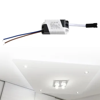 Драйвер светодиодной панели Драйвер светодиодной лампы Защита дома от перегрузки по току Защита от перенапряжения 1 шт. Затемнение 8-24 Вт Совершенно новый