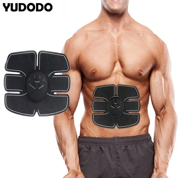 Умный тренажер для стимуляции живота YUDODO, Тренажер для мышц брюшного пресса, Тренажер для бодибилдинга, Беспроводное электронное оборудование для фитнеса