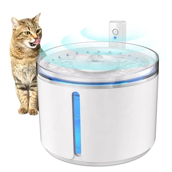 Персональный питьевой фонтанчик для домашних животных Dogness, бесшумный фонтан для воды для кошек, диспенсер для воды для кошек Gravityfor, диспенсер для воды для собак