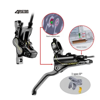 Оптовый велосипедный тормоз для велосипедных деталей e-bicycle brake levers HD-E725 для 1 колеса