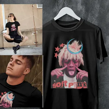 Стильная футболка в стиле панк-рокер, рок-одежда, гранж, футболка в альтернативном стиле, винтажная ретро-одежда в подарок