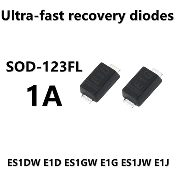 (50шт) ES1DW E1D ES1GW E1G ES1JW E1J 1A SMD Сверхбыстрый Восстановительный диод SOD-123FL