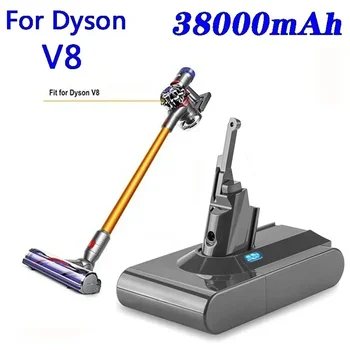 Сменный аккумулятор Dyson V8 21,6 В 38000 мАч для ручного пылесоса Dyson V8 Absolute без шнура Dyson V8 Battery