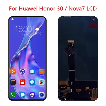 Для Huawei nova 7 ЖК сенсорный экран дигитайзер в сборе замена 6,53 дюймового дисплея Huawei glory 30 ЖКэкран