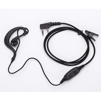 Замена наушников M Plug/K Plug с зажимом для Портативной Рации Аксессуары для Hytera/HYT TC-500/ 500S/SMP418/ Motorola A8/A10