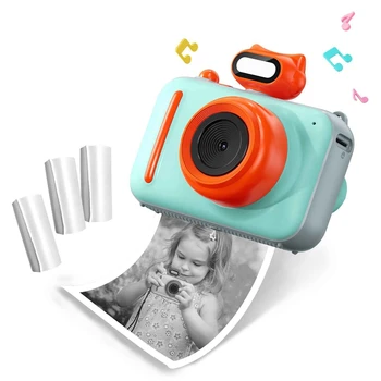 1 комплект 48-мегапиксельной цифровой камеры Selife, портативная камера, игрушка, подходящая для детей, с 3 бумагами для принтера
