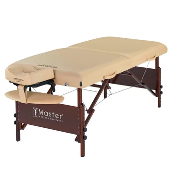 2023 Новый 30-дюймовый портативный массажный стол Del Ray Pro в роскошной упаковке песочного цвета с подушкой из пенопласта толщиной 3 дюйма