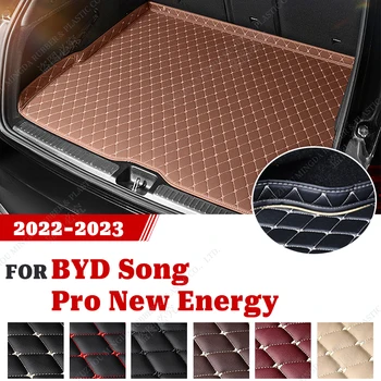Коврик в багажник автомобиля для BYD Song Pro New Energy 2022 2023, Автомобильные Аксессуары на заказ, украшение интерьера автомобиля.