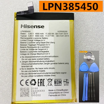 Оригинальный аккумулятор мобильного телефона LPN385450 емкостью 4550 мАч для Hisense LPN385450 Аккумуляторы + инструменты