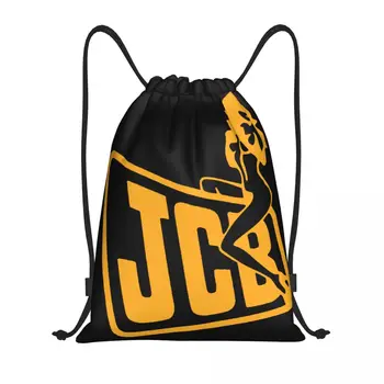 Изготовленные на заказ сумки-рюкзаки JCB на шнурке для мужчин и женщин, легкие спортивные сумки для спортзала, сумки для покупок