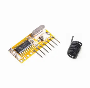 Супергетеродинный беспроводной приемник RXC6 433 МГц PT2262 Code Steady для Arduino/AVR