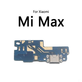 10 шт./лот для Xiaomi Mi Max 2 3 USB док-станция для зарядки, разъем для подключения платы для зарядки, гибкий кабель