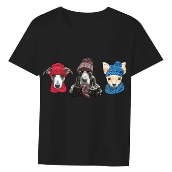 CLOOCL Забавные футболки С изображением Животных, Собак, футболка с принтом на груди, Черные Топы из 100% Хлопка, Модная Уличная одежда в стиле Хип-хоп, Мужская рубашка с коротким рукавом