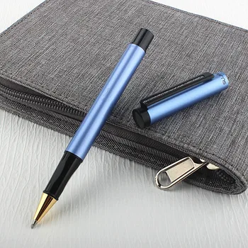 Роскошное качество 8022 Деловая офисная ручка-роллер со средним кончиком, подарочные ручки для студентов, школьные канцелярские принадлежности