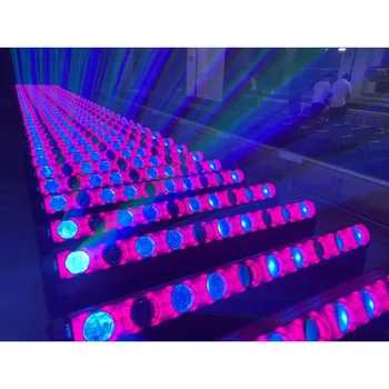 6 шт./лот Super Beam 10X40 Вт RGBW Pixel Control Светодиодная движущаяся планка для омывания стен Сценический dj-светильник