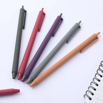 60шт/0,5 мм Ретро Цветная гелевая ручка Шариковая Гелевая ручка Подарки Назад в школу Канцелярские принадлежности