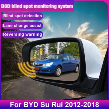 Система мониторинга слепых зон автомобиля BSD BSA BSM Радар Датчик парковки Помощь при смене полосы движения для BYD Su Rui 2012-2018