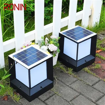 RONIN Solar Современный настенный наружный кубический светильник СВЕТОДИОДНЫЙ водонепроницаемый светильник для домашнего сада