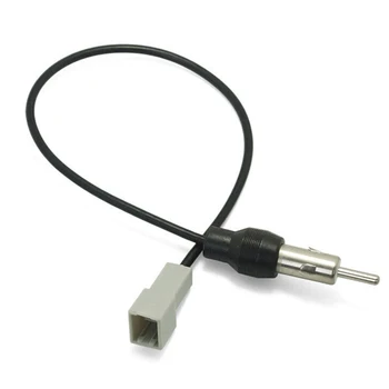 Прочный кабель-адаптер для антенны, кабель-адаптер, 1 шт 12 В, 1 шт 1X 25-30 см, Аксессуары для замены штекера стереоантенны