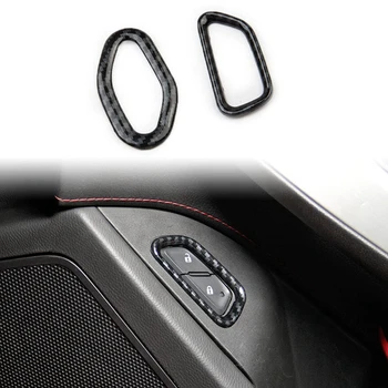 2 ШТ Кнопка включения Дверного замка Аксессуары для отделки крышки ABS для Chevrolet Corvette C7 2014 2015 2016 2017 2018 2019