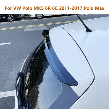Для VW Polo MK5 6R 6C 2011-2017 Polo Max Спойлер Багажника На Крыше, Сплиттер С Фиксированным Ветром, Заднее Крыло, Стайлинг Автомобиля, Модификация Экстерьера