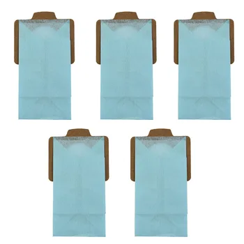Коллекционные мешки для пыли 194566-1 5шт DCL182ZB Экономичный для Makita Светло-голубой многоцелевой фильтровальной бумаги Прочный