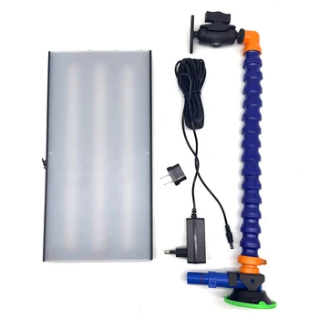 6-Ламповый Автомобильный Вмятинный Светильник С 6 Светодиодными Лампами Регулируемые Инструменты Для Ремонта Автомобилей PDR KING Tools Paintless Dent Repair Light