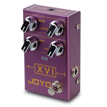 Joyo R-13 Xvi Octave Effector Педальная Панель Педаль Электрогитары с Модуляцией True Bypass Поддержка басового Компрессора