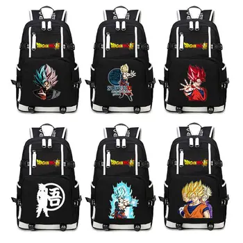Новая Супер Школьная сумка Dragon Ball, Король Обезьян, Аниме Какарот Вегета, Периферийный рюкзак, Рюкзак для студенческой вечеринки, Школьная сумка Mochila