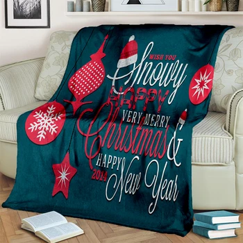 Современное фланелевое покрывало для дивана и кровати, подарок для пикника, мягкий плюш, подарок на Новый год