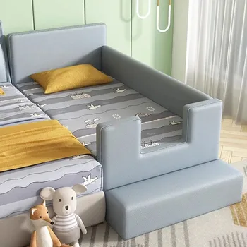 многофункциональная винтажная кровать Семейные кровати для малышей Односпальная спальная кровать для квартиры Качественная современная мебель Cama De Casal